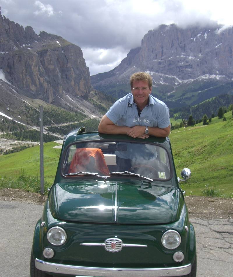 Der kleine Italiener war der VW Käfer der Italiener.<br> Foto vom stolzen Fiat 500-Besitzer: Markus Hänsler